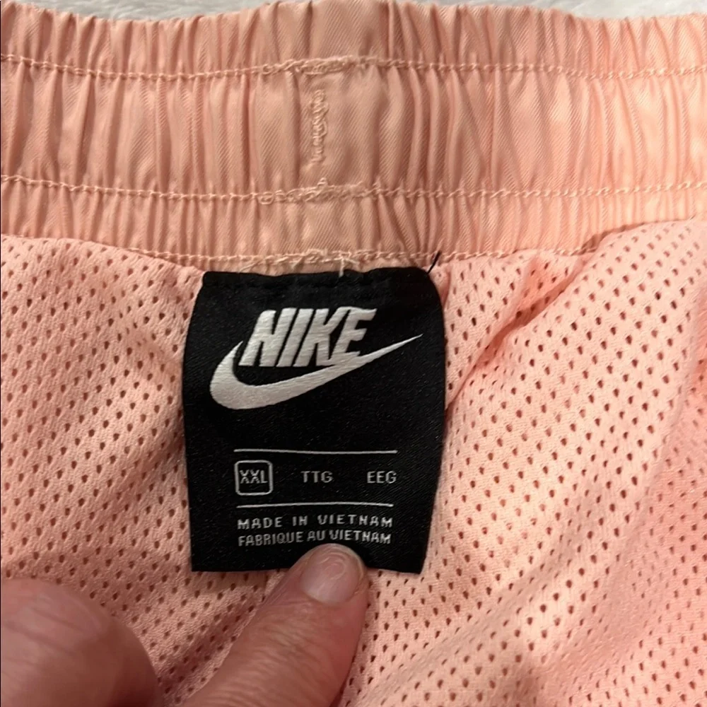 Nike Peach Athletic Shorts Sz XXL